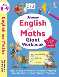Usborne English and Maths Giant Workbook 8-9 (ISBN: 9781805310013)