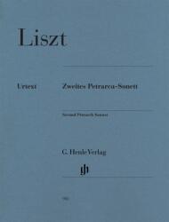 ZWEITES PETRARCA-SONETT FÜR KLAVIER URTEXT (ISBN: 9780201809824)
