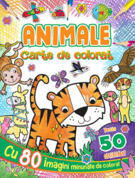 Animale. Carte de colorat cu peste 50 abtibilduri (ISBN: 9786306529094)