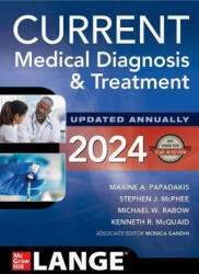Current Medical Diagnosis and Treatment 2024 - Stephen Mcphee, Michael Rabow (ISBN: 9781265556037)