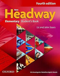 New Headway Elementary. Student's Book with Wordlist - John Soars, Liz Soars (ISBN: 9780194769273)