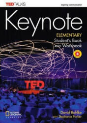 Keynote A1.2/A2.1: Elementary - Student's Book and Workbook (Combo Split Edition B) + DVD-ROM - David Bohlke, Stephanie Parker (ISBN: 9781337561372)