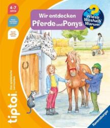 tiptoi® Wieso? Weshalb? Warum? Wir entdecken Pferde und Ponys - Melanie Brockamp (ISBN: 9783473492299)