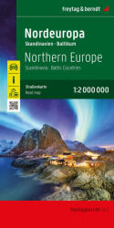 Észak-Európa, Skandinávia, Baltikum autóstérkép (ISBN: 9783707921892)