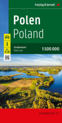 Lengyelország autóstérkép (ISBN: 9783707922271)
