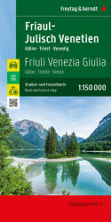 Friuli - Venezia Giulia - Udine - Trieszt - Velence térkép (ISBN: 9783707921878)