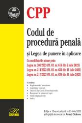 Codul de procedura penala si Legea de punere in aplicare - Petrut Ciobanu (ISBN: 9786060251286)