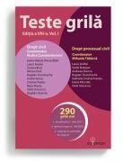 Teste grila. Editia a 8-a. Vol. 1. Drept civil Drept procesual civil - Mihaela Tabarca, Rodica Constantinovici (ISBN: 9786069628416)