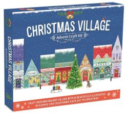 Christmas Village Advent Craft Kit: With 25 Beautifully Illustrated Buildings - Christmas Craft (ISBN: 9781837715688)
