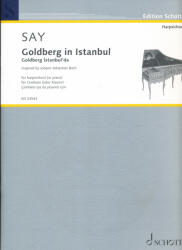 Fazil Say: Fazil Say: Goldberg in Istanbul - csembalóra vagy zongorára (ISBN: 9780001215009)