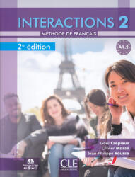 Gaël Crépieux, Olivier Massé, Jean-Philippe Rousse: Interactions 2 - Niveau A1.2 - Livre de l'éleve + Audio téléchargeable en ligne (ISBN: 9782090386943)