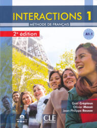 Gaël Crépieux, Olivier Massé, Jean-Philippe Rousse: Interactions 1 - Niveau A1.1 - Livre de l'éleve + Audio téléchargeable en ligne (ISBN: 9782090386974)