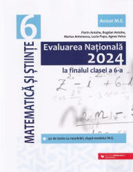 Evaluarea Națională 2024 la finalul clasei a VI-a. Matematică și Științe (ISBN: 9789734739295)