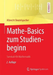 Mathe-Basics zum Studienbeginn - Albrecht Beutelspacher (ISBN: 9783658146474)