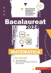 Bacalaureat 2024. Matematică M_Mate-Info (ISBN: 9789734739561)