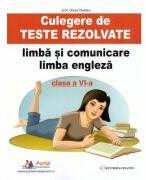 Culegere de teste rezolvate la limba si comunicare limba engleza clasa a 6-a - Oana Chelaru (ISBN: 9786064709639)