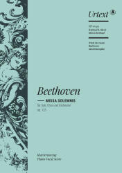 MISSA SOLEMNIS FÜR SOLI, CHOR UND ORCHESTER OP. 123 KLAVIERAUSZUG URTEXT (ISBN: 9786460229724)
