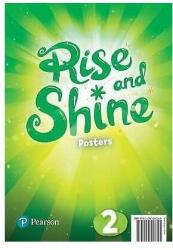 Rise and Shine Pre A1, Level 2, Posters (ISBN: 9781292316345)