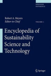 Encyclopedia of Sustainability Science and Technology - Robert A. Meyers (ISBN: 9781441908520)