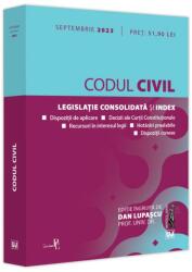Codul civil. Legislație consolidată și index (ISBN: 9786063912603)