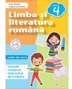 Limba si literatura romana. Clasa a 4-a. Caiet de lucru. Lecturi, exercitii de comunicare, de vocabular, notiuni teoretice - Arina Damian (ISBN: 9786067683271)