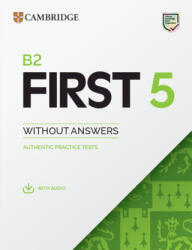 B2 First 5 Student's Book without Answers with Audio (ISBN: 9781009272957)