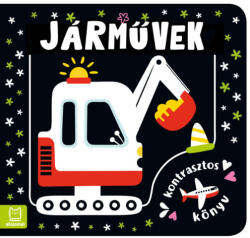Kontrasztos könyv - Járművek (2023)