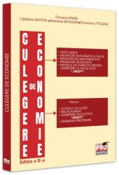 Culegere de economie pentru admiterea la Facultatea de Drept. Editia a 2-a - Floriana Pana (ISBN: 9786062617622)