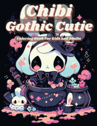 Chibi Gothic Cutie Coloring Book - Emily Rose Demers (2023)