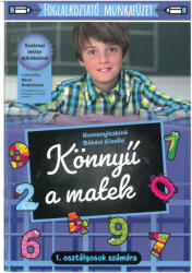 Könnyű a matek! - Foglalkoztató munkafüzet - 1. osztályosok számára (ISBN: 9789635102341)