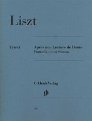 APRS UNE LECTURE DE DANTE - LISZT (ISBN: 9790201809816)