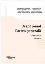 Drept penal. Partea generala. Caiet de seminar. Editia a 2-a - Lavinia Valeria Lefterache (ISBN: 9786062723651)