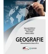Geografie. Manual clasa a 6-a - Manuela Popescu (ISBN: 9786060096047)