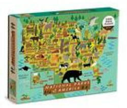 National Parks of America 1000 Piece Puzzle - Galison (ISBN: 9780735369542)
