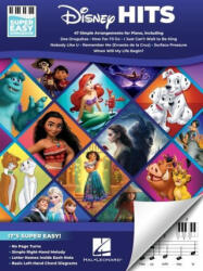 Disney Hits - Super Easy Songbook - PIANO (2023)