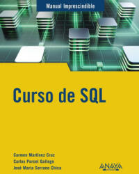 Curso de SQL - CARMEN MARTINEZ, JOSE MARIA SERRANO (2022)