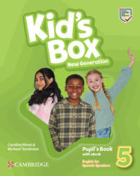 Kid's Box New Generation Level 5 Pupil's Pack Andalusia Edition English for Spanish Speakers - Caroline Nixon, Michael Tomlinson (ISBN: 9788413225265)