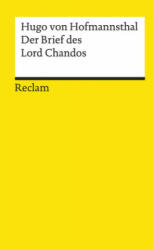 Der Brief des Lord Chandos - Hugo Von Hofmannsthal, Fred Lönker (2019)