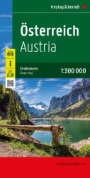 Ausztria autótérképe 1: 300 000 (ISBN: 9783707922516)