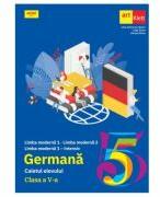 Limba Germana. Caietul elevului pentru clasa a 5-a. L1, L2 si L1 intensiv - Julia Katharina Weber (ISBN: 9786060765837)