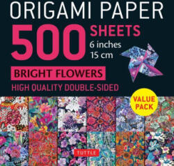 Origami Paper 500 Sheets Bright Floral Patterns 6 (ISBN: 9780804856898)