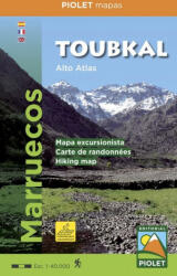 Toubkal. Alto Atlas. Marruecos. Escala 1: 40.000 - Piolet, Editorial (2017)