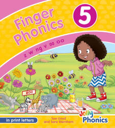 Finger Phonics Book 5: In Print Letters (American English Edition) - Sue Lloyd, Jorge Santillan (2021)
