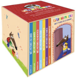 P'TIT LOUP - BIBLIOTHÈQUE "MES 7 LIVRES DE LA SEMAINE" - Orianne LALLEMAND (ISBN: 9791039506892)