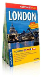 London térkép fóliás Expressmap London belváros térkép, zsebtérkép (ISBN: 9788375462494)