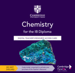 Chemistry for the IB Diploma Digital Teacher's Resource Access Card - Shuizi Rachel Yu, Ian Fletcher (ISBN: 9781009055819)