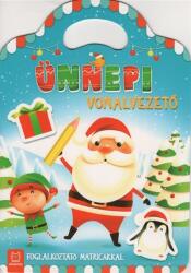 Ünnepi vonalvezető - Foglakoztató matricákkal (ISBN: 9789634921363)