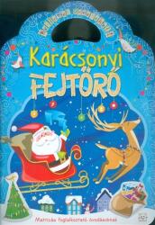 Karácsonyi fejtörő /Matricás foglalkoztató óvodásoknak §K (ISBN: 9786155335846)