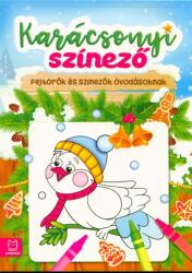 Karácsonyi színező /Fejtörők és színezők óvodásoknak §k (ISBN: 9786155634581)