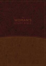 The NKJV, Woman's Study Bible, Fully Revised, Imitation Leather, Brown/Burgundy, Full-Color: Receiving God's Truth for Balance, Hope, and Transformati (ISBN: 9780718086770)